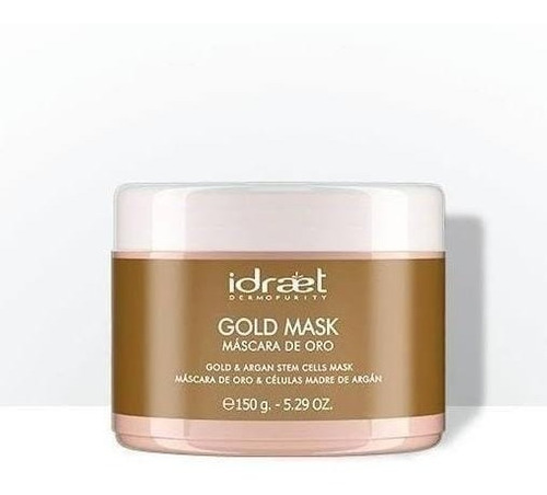 Gold Mask Mascarilla De Oro Y Células Madre De Argán Idraet 