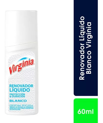 Virginia · Renovador Líquido Blanco Calzado