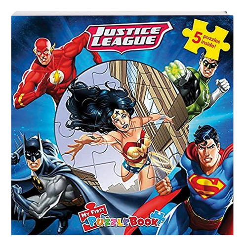 Mi Primer Libro De Rompecabezas   Justice League