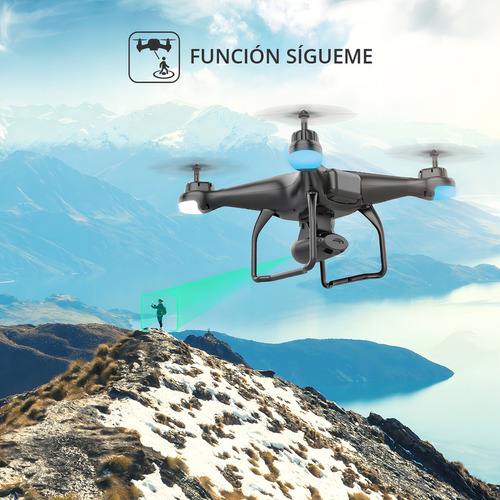 Drone Holy Stone HS120D con cámara FullHD negro 1 batería