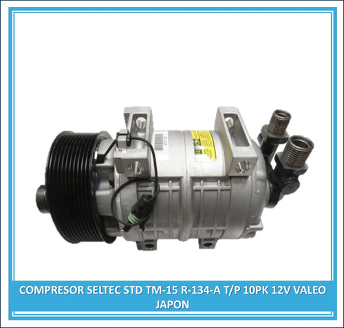 Compresor Seltec Std Tm-15 R-134-a T/p 10pk 12v Valeo 