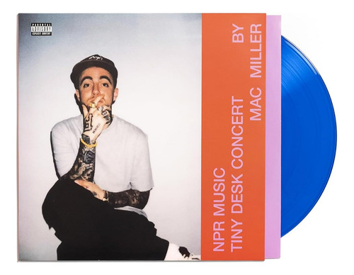 Mac Miller Npr Music Tiny Desk Concert Vinilo Azul Nuevo Imp