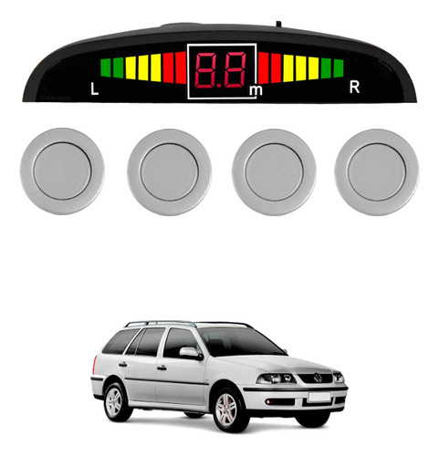 Sensor De Ré Estacionamento Prata Volkswagen Parati G3 2000