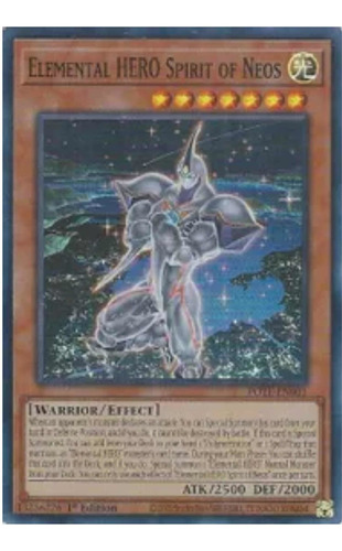 Yugioh! Elemental Hero Spirit Of Neos