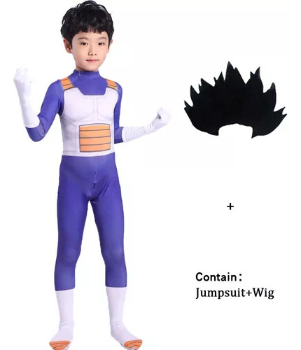 Disfraz De Anime Para Niños De Goku Son Vegeta Para Adultos