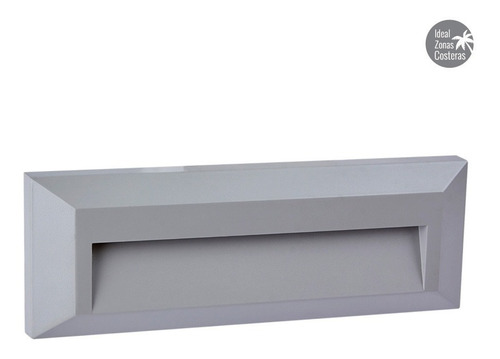 Imagen 4 de 7 de Luminaria Para Muro Exterior Gris, 1.5 W, Luz Neutra