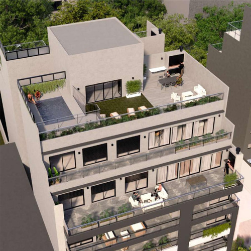 Venta Departamento De 5 Ambientes Con Balcon Terraza En Villa Urquiza En Construccion