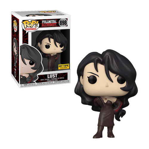 Funko Pop! 898 Fullmetal Alchemist Lust Hot Topic Exclusive