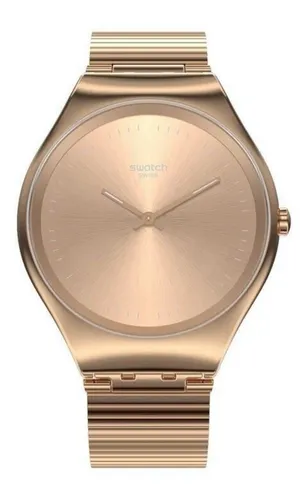 Reloj swatch mujer dorado new arrivals