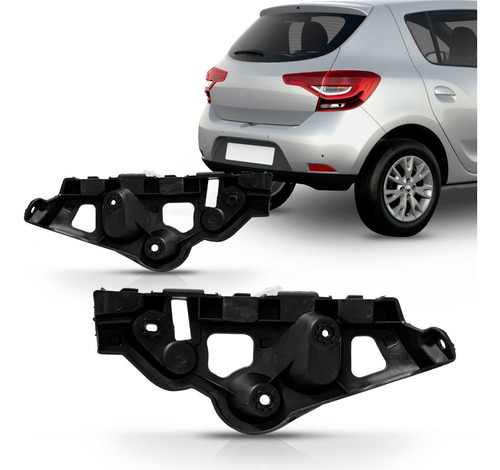 Suporte Guia Parachoque Traseiro Sandero 2015 16 A 19 20 21