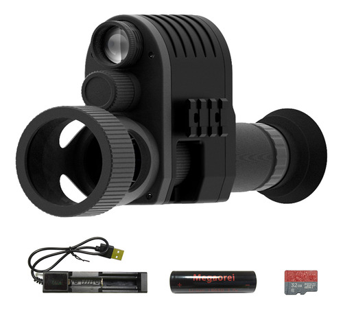 Visión Nocturna Monocular Infrarroja De 1080p Con Visor Noct