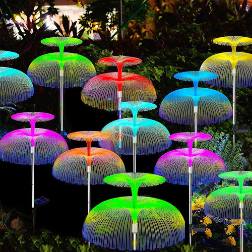 Luces Solares De 2 Piezas, Aptas Para Jardines Al Aire Libre