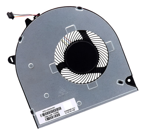 Cooler Compatível Notebook Hp 250 G8 250 G9 15-du 15-dw