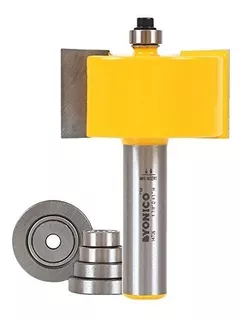 Yonico 14706 Rabbet Router Bit & Rumbo Configurado Con 1/2