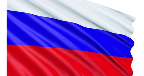 Bandera Rusia 1,50mt X90cm