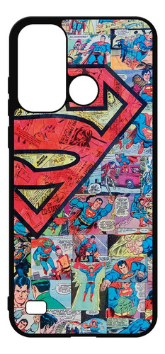 Funda Protector Case Para Zte A53 Plus Superman Dc Comics