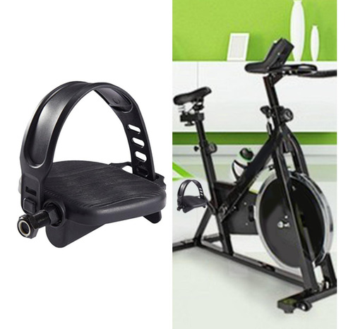 Pedais De Bicicleta Ergométrica Com Alças Fitness 1/2