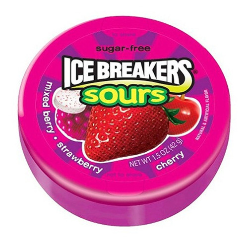 Caramelos Ice Breaker Sin Azucar 8x42g