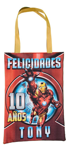Iron Man Bolsa Bolo Dulcero Cumpleaños 70 Pzs Fiesta Kids