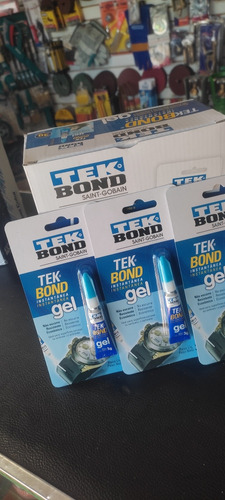 Pega Loka En Gel Instantáneo 3 Gr Tek Bond 