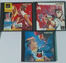 Comprar Coleção Street Fighter Zero 1, 2 E 3 Ps1 Jogos Originais