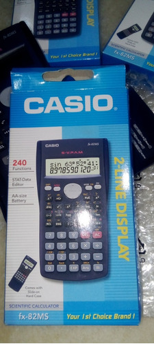 Calculadora Científica Casio Fx-82ms 240 Funciones 