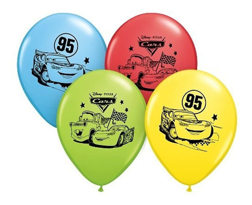 Pioneer Nacional Látex Mickey Y Pals 6 unidades 12'' Globos