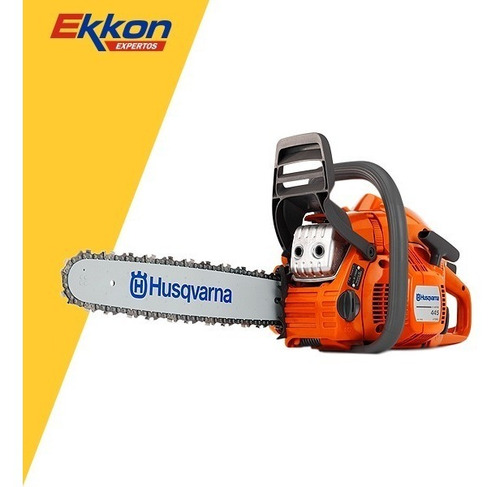 Imagen 3 de 6 de Motosierra Husqvarna 45.7cc Espada Cadena 18pl Podadora 445e