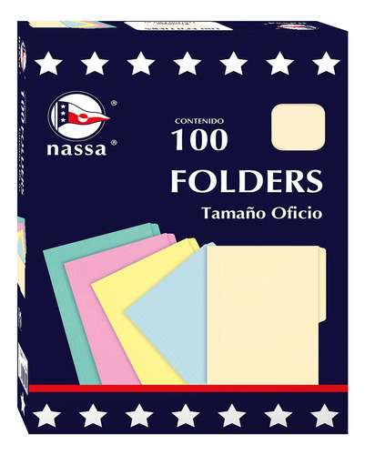 Folder Premium T.oficio C.crema 100f / Caja 500 Pzas