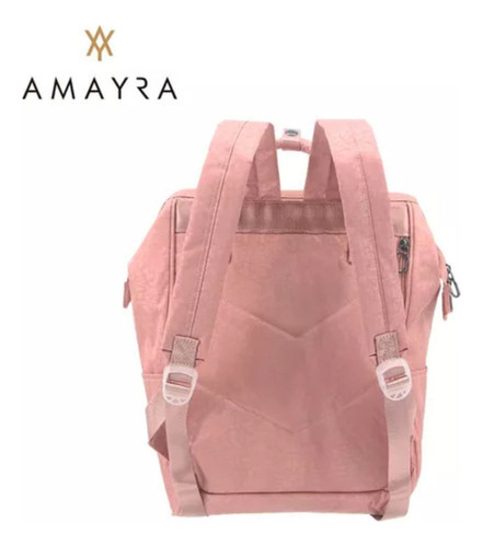 Mochila Boca De Pez Amayra Camuflado Reforzado Rosa Ideal Para Escuela Y Uso Diario Resistente Y Espaciosa