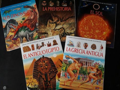 Gran Enciclopedia Escolar Ilustrada Genios / Varios Números