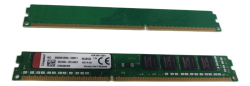 Memoria Ram  Kingston  4gb. Ddr 3  1600 Mhz 