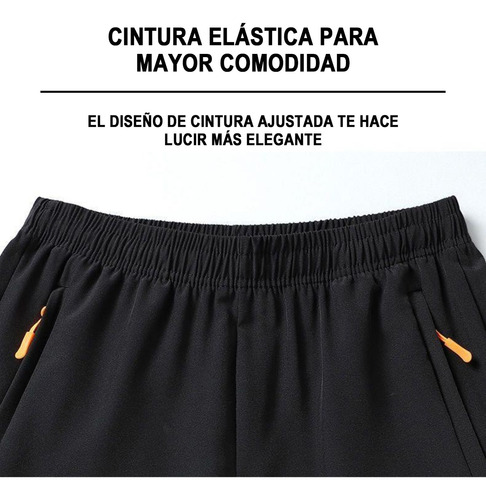 Short Cómodo Suelto Con Bolsas Ejercicio Correr Gym Hombre