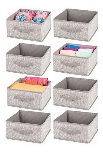 Mdesign Tela Suave Modular Organizador Del Armario Caja Con 