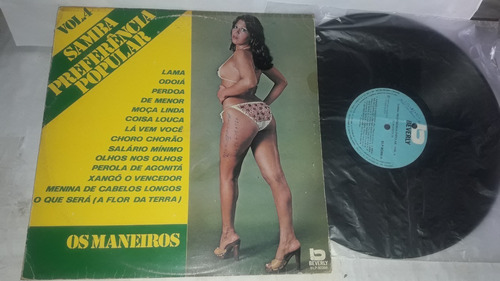 Lp  Os Maneiros, Samba Preferência Popular Vol. 4 (1977) Ne