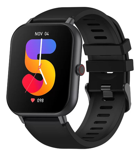 Reloj inteligente Btalk Lite de Zeblaze para hombre, llamada de voz, color de la funda: negro, color del bisel, negro, diseño de pulsera deportiva