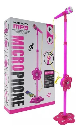 Microfono Infantil Conexión Celular Mp3  Ajustable