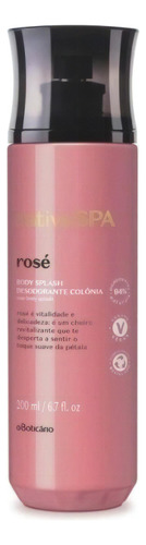 Body Splash Nativa Spa Rosé - 200ml O Boticário