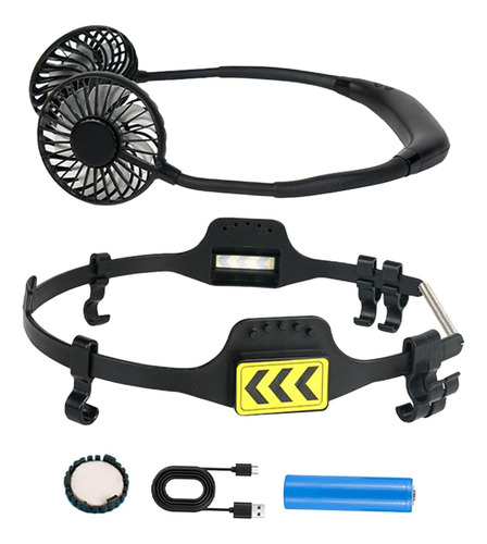 Ventilador De Enfriamiento De Sombrero Duro Personal