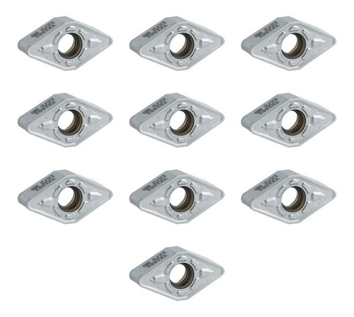 10 Insertos Para Torneado Dnmu333-m6 Tk1501 Seco