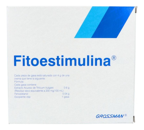 Fitoestimulina Triticum, Fenoxietamol 10 Gasas Con Crema