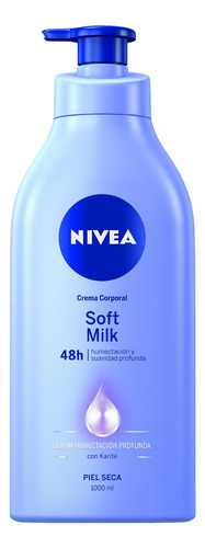  Nivea Crema Corporal Soft Milk Piel Seca 1000 Ml