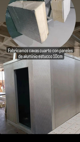 Cavas Cuarto De Aluminio Estucco 8cm Hasta 15cm Espesor