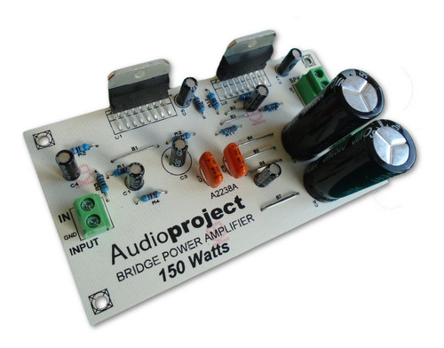 Modulo Amplificador 150w - 150 Watts / 8 Ohms - Audioproject