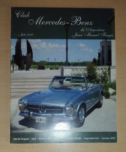 Revista Club Mercedes Benz Julio De 2010 Excelente