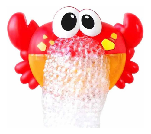 Juguete Cangrejo Burbujas De Baño Tina Para Bebe