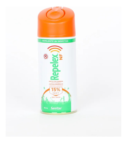 Repelente De Insectos Hipoalergenico 165ml Repelex Nf