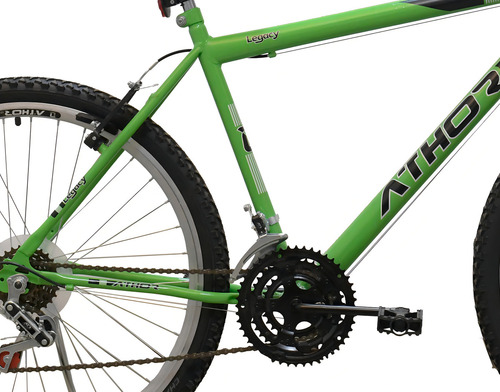 Bicicleta Aro 26 Athor Legacy 18 Marchas Cor Verde