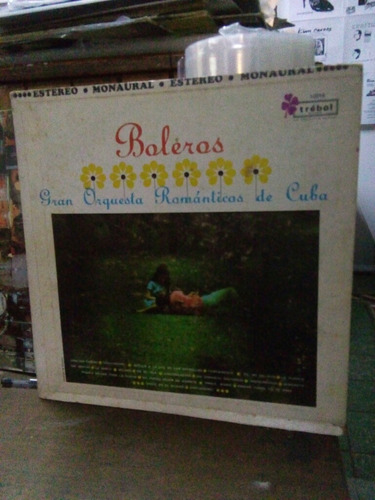 Orquesta Romanticos Cuba Boleros Vinyl Lp Acetato Oferta1