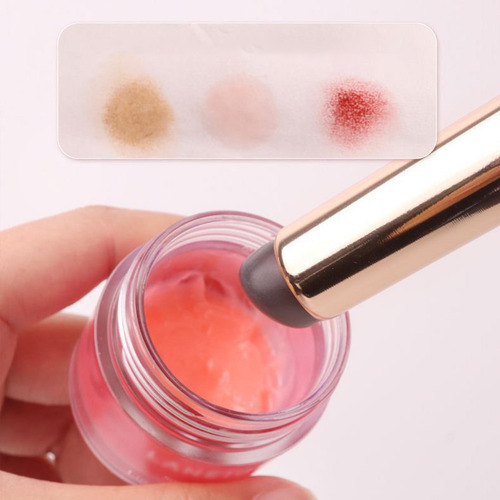 Cepillo De Labios De Silicona, Cepillo De Crema De Rojo